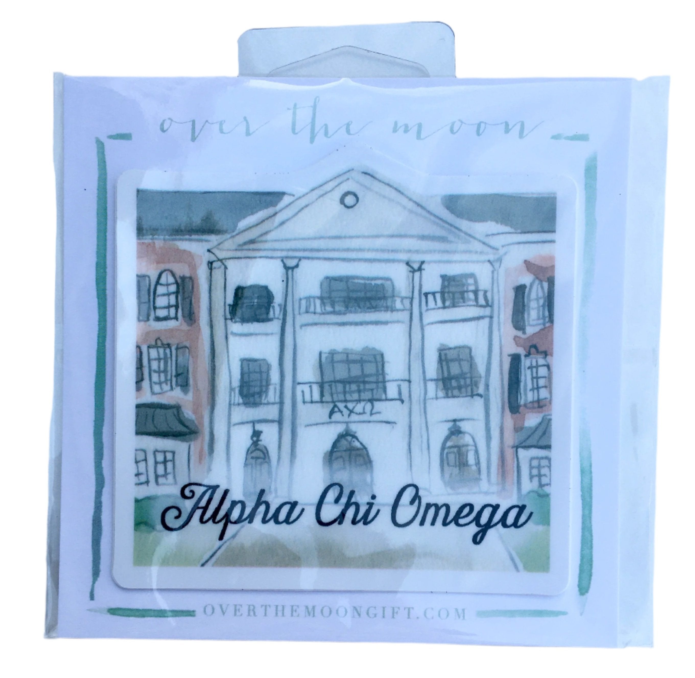 Alpha Chi Omega Sorority House Decal The Trunk Tuscaloosa