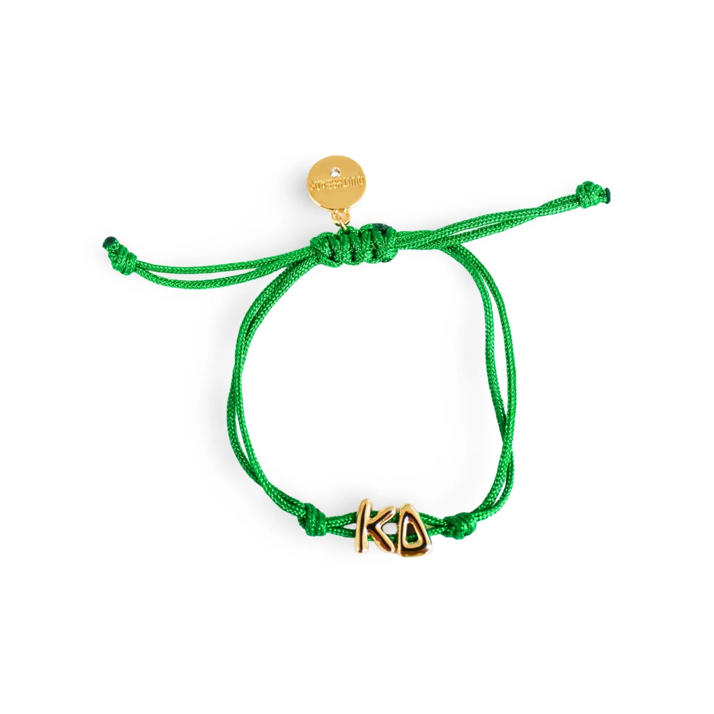 Kappa Delta Bubble Letter Bracelet