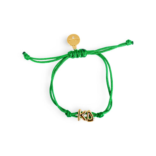 Kappa Delta Bubble Letter Bracelet