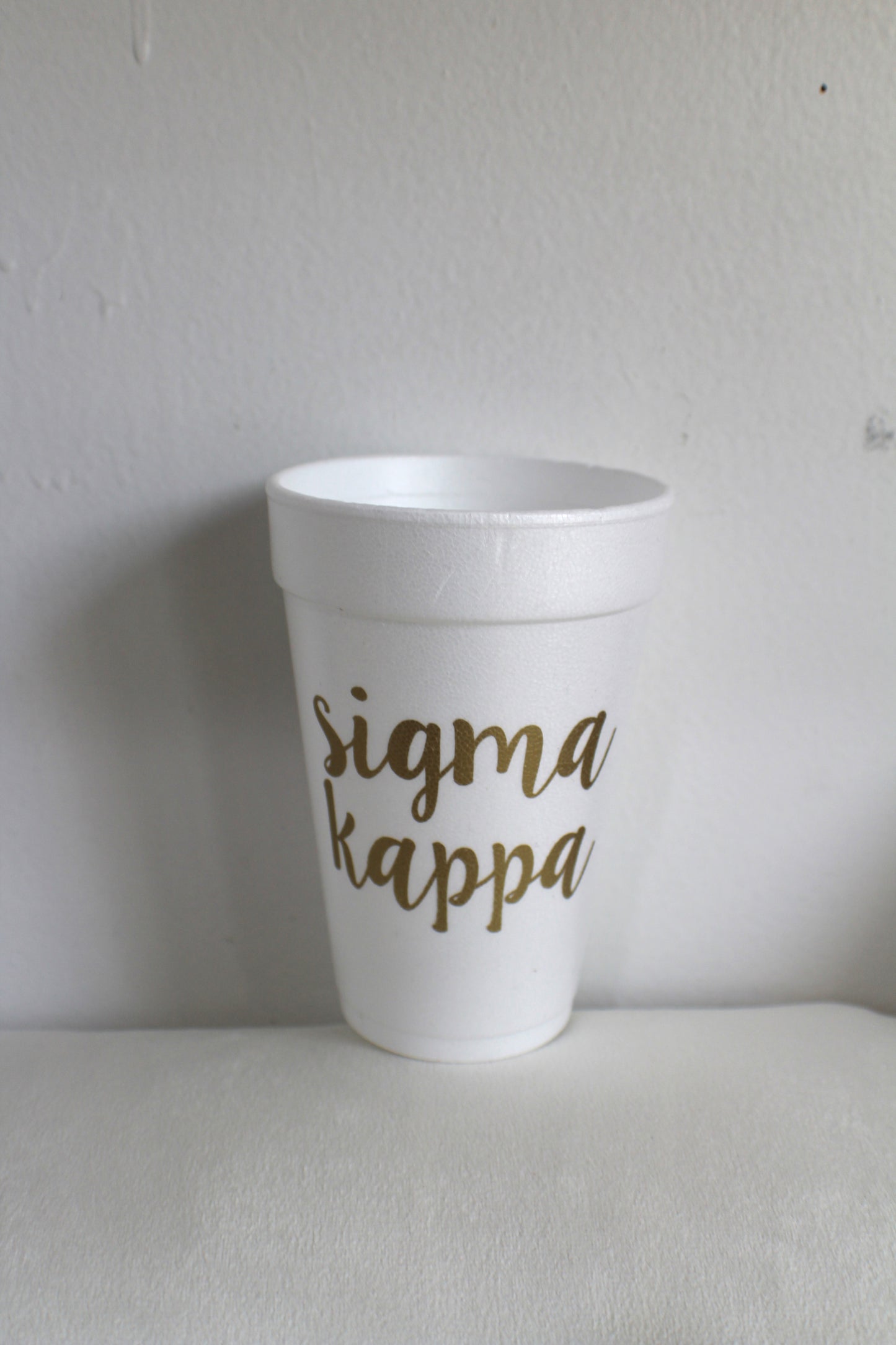 Sigma kappa foam cup sleeve