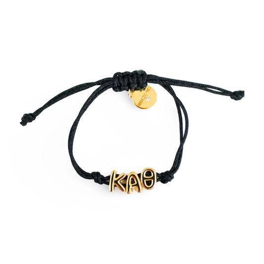 Kappa Alpha Theta Bubble Letter Bracelet