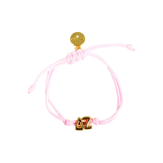 Delta Zeta Bubble Letter Bracelet