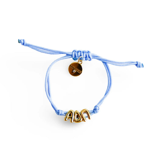 Alpha Delta Pi Bubble Letter Bracelet