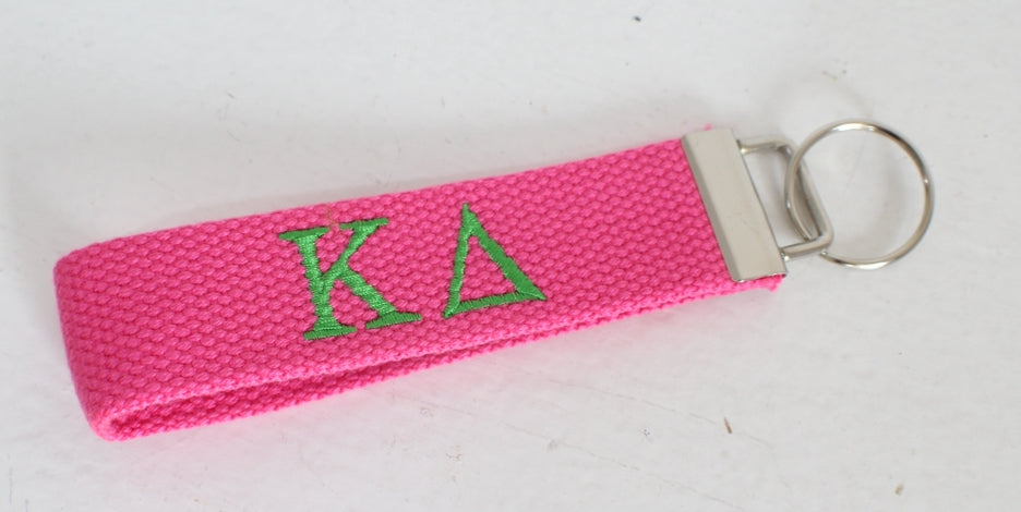 Kappa Delta Wristlet Keychain