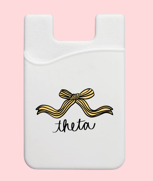 Kappa Alpha Theta Bow Phone Wallet