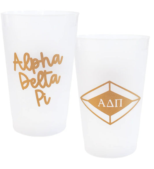 Alpha Delta Pi Golden Frost Flex Cup