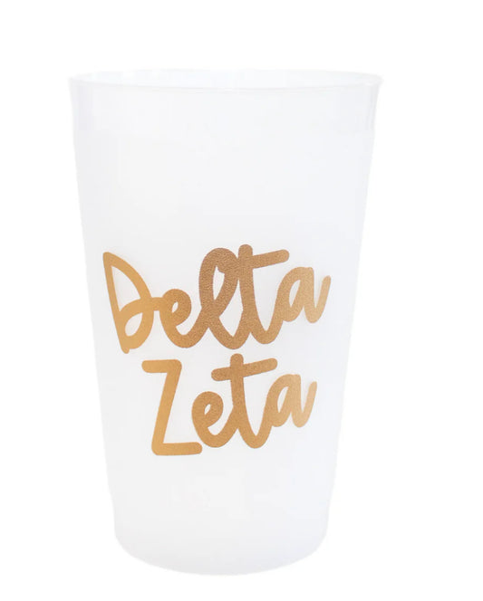 Delta Zeta Golden Frost Flex Cup