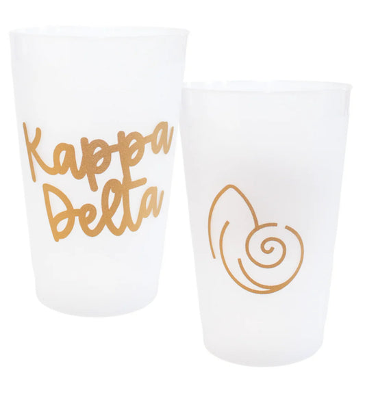 Kappa Delta Golden Frost Flex Cup