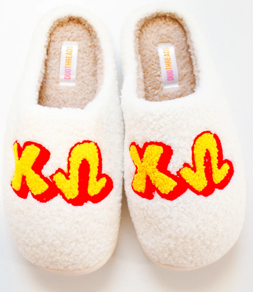 Chi Omega Slippers