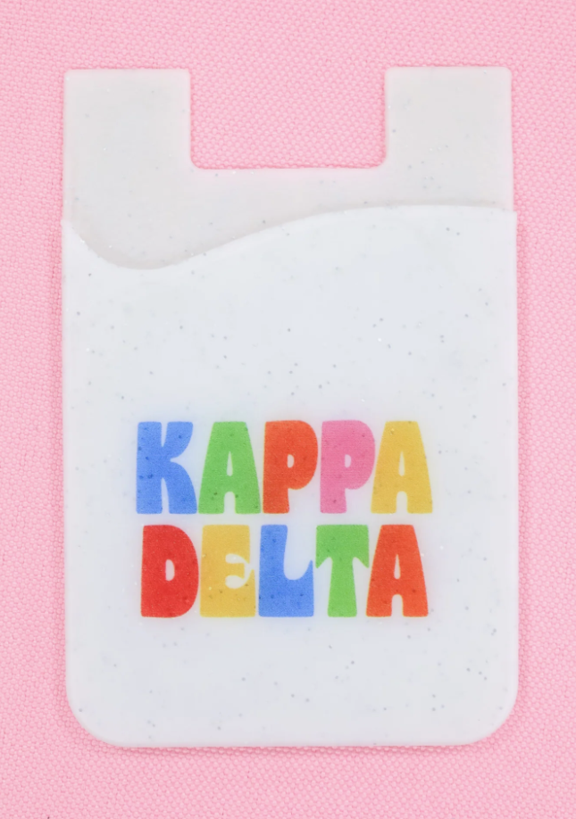 Kappa Delta Shimmer Phone Wallet