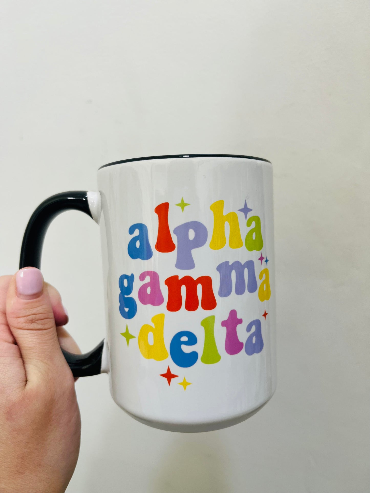 Alpha Gamma Delta Optimist Mug