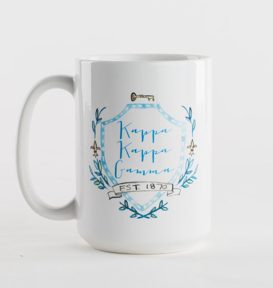 Kappa Kappa Gamma Motif Mug