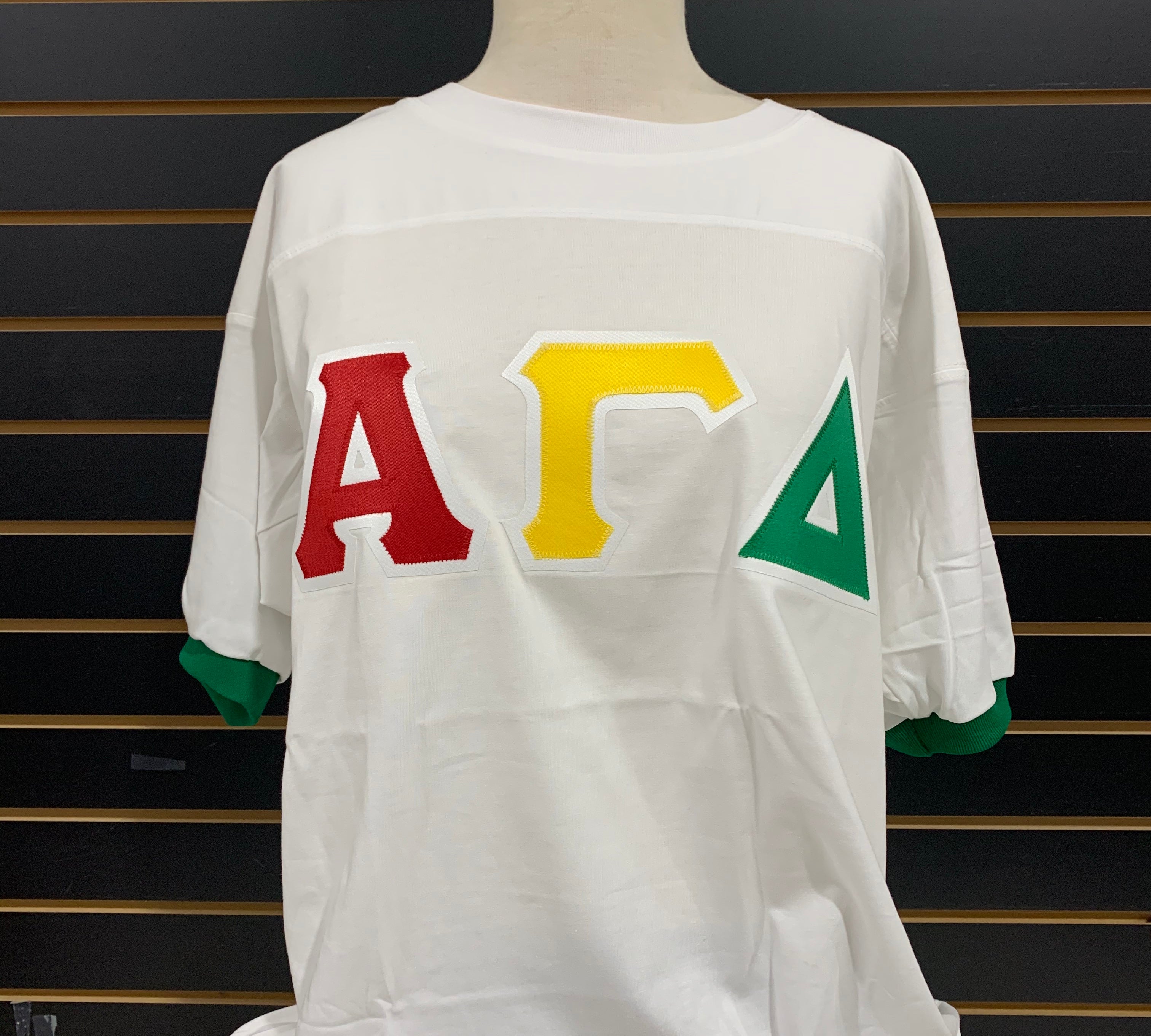 Alpha Gamma Delta Baseball Bid Day Jersey - Emerson Coast