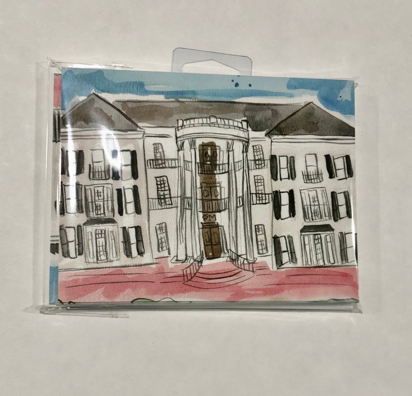 Phi Mu Sorority House Notecard Set